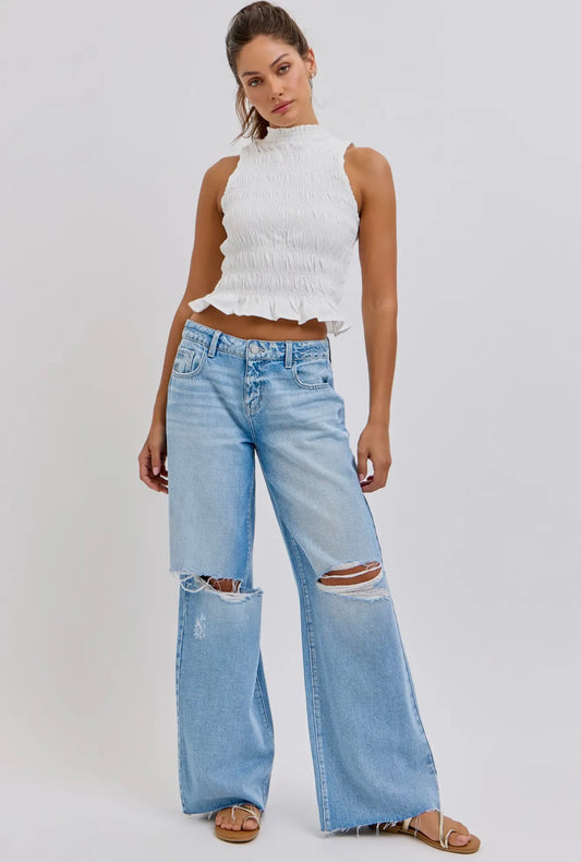 CELLO Low Rise Wide Leg