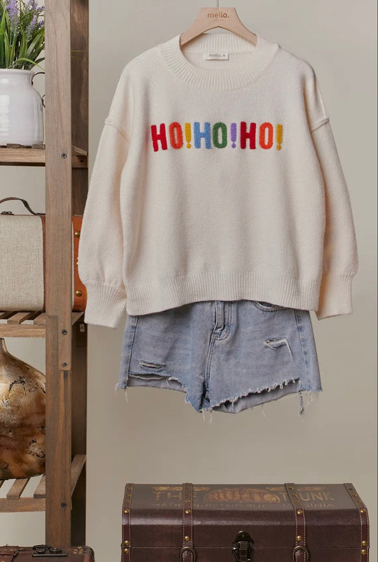 Ho Ho Ho Christmas Sweater