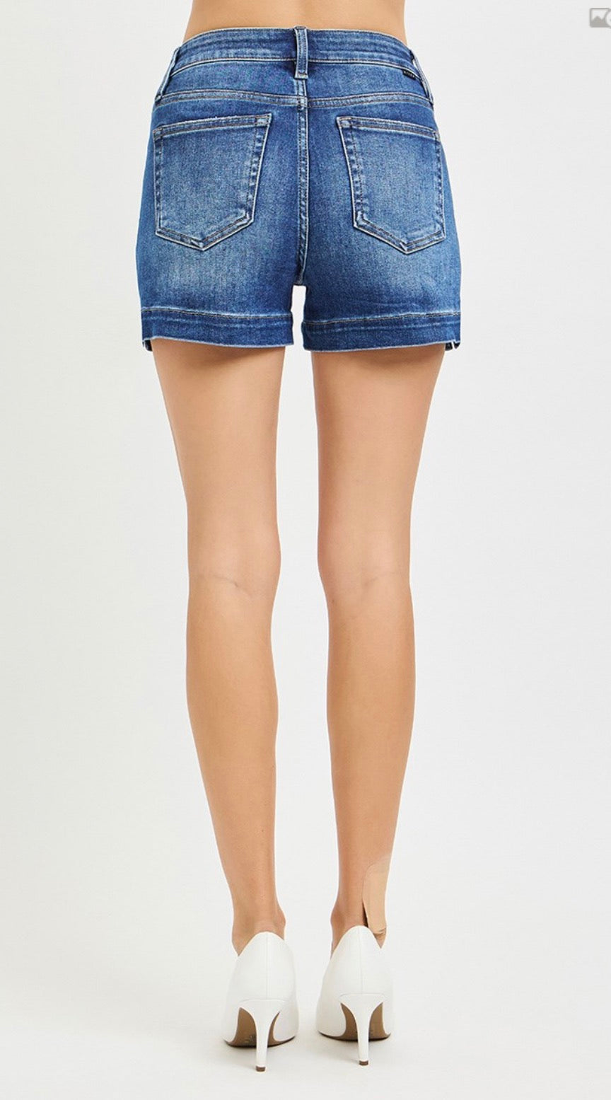 Risen High Rise Jean Short