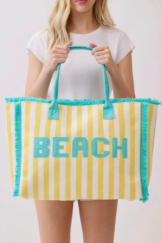 Terry Tote Bag in Yellow 💛