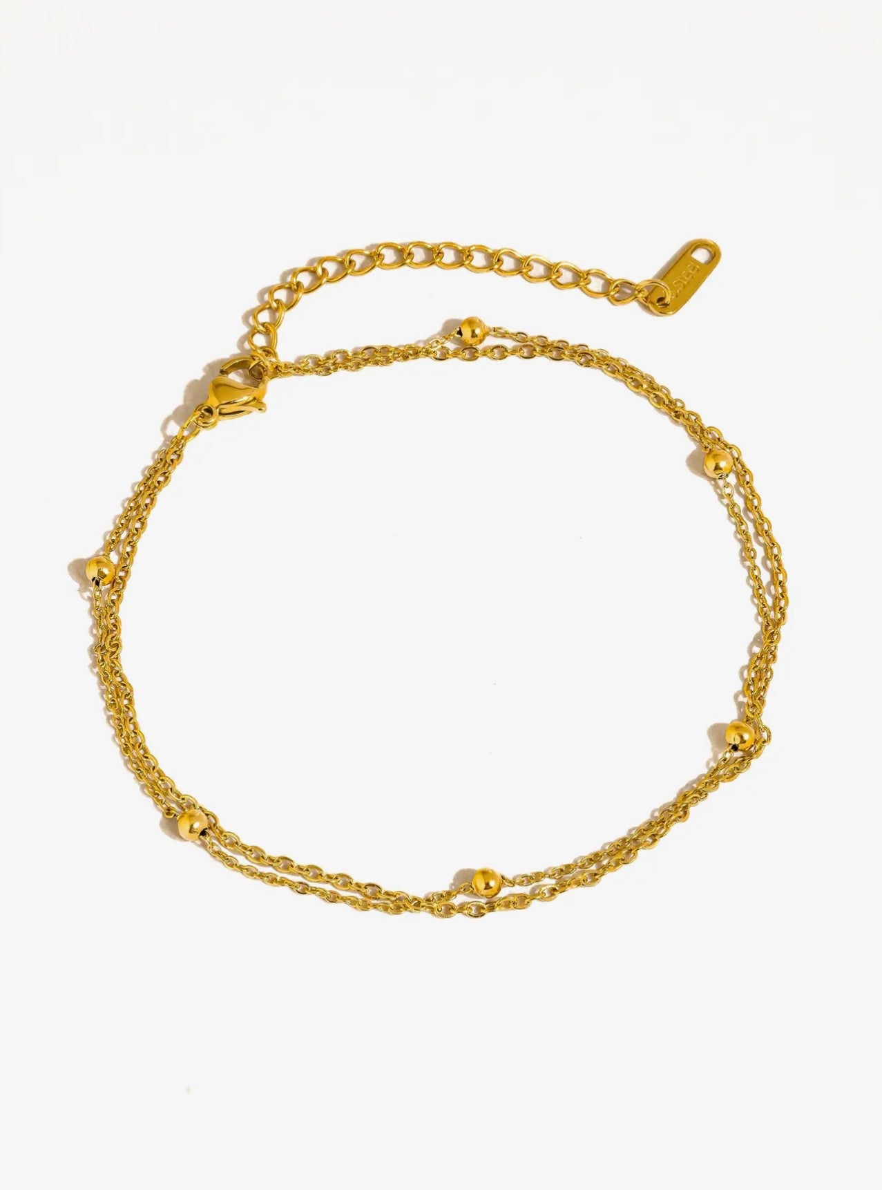 Callie 18k Gold Non-Tarnish Anklets
