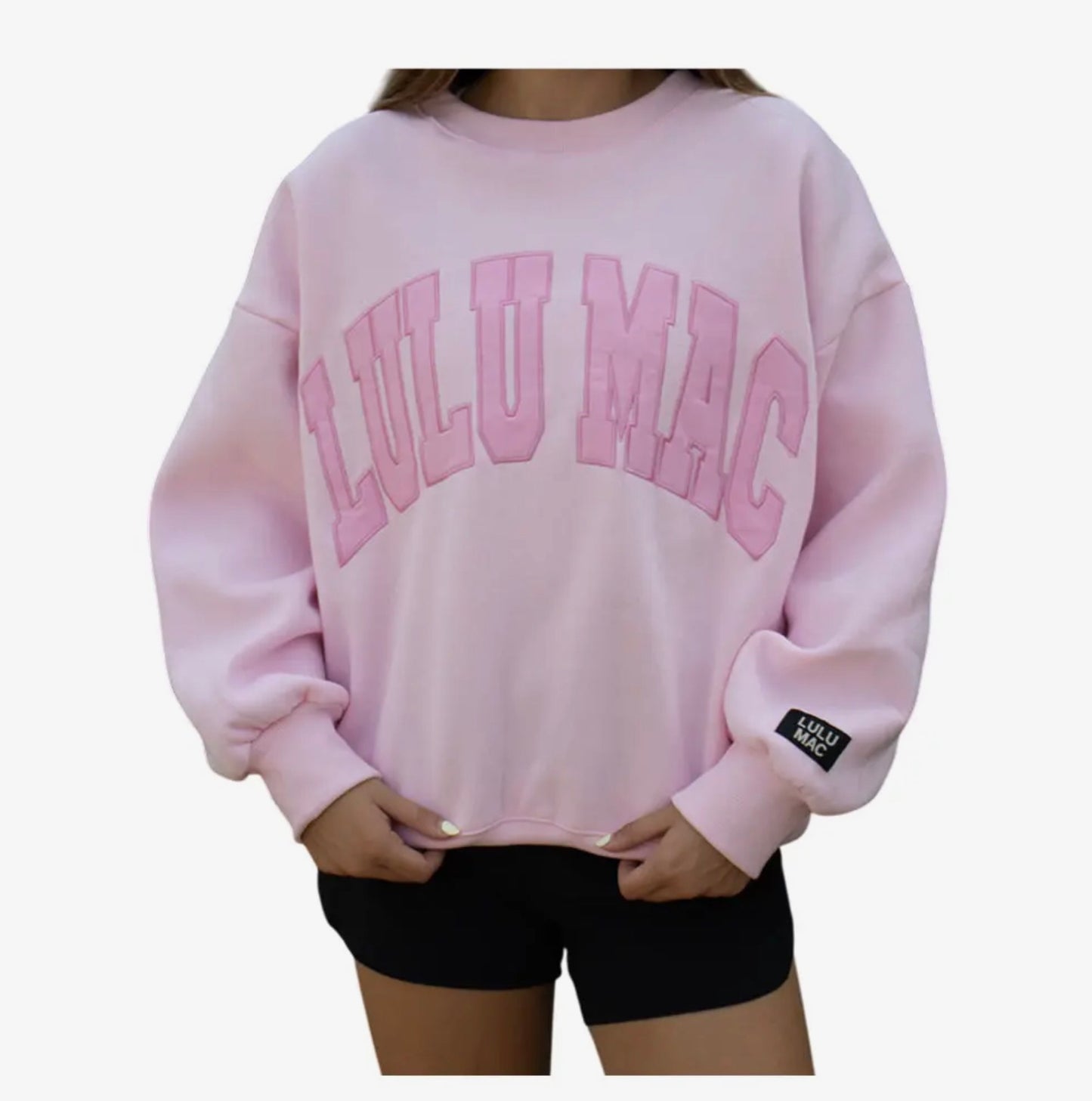 Lulu Mac Pink on Pink Sweater