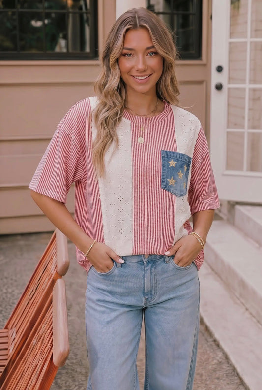 Feminine Americana Tee
