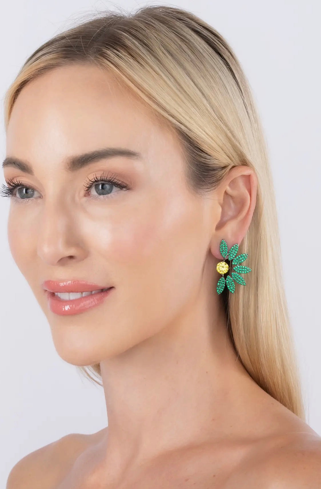 Olivia CZ Statement Earrings