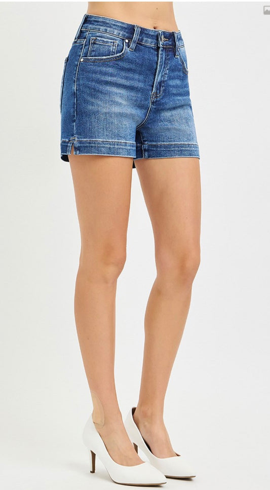 Risen High Rise Jean Short