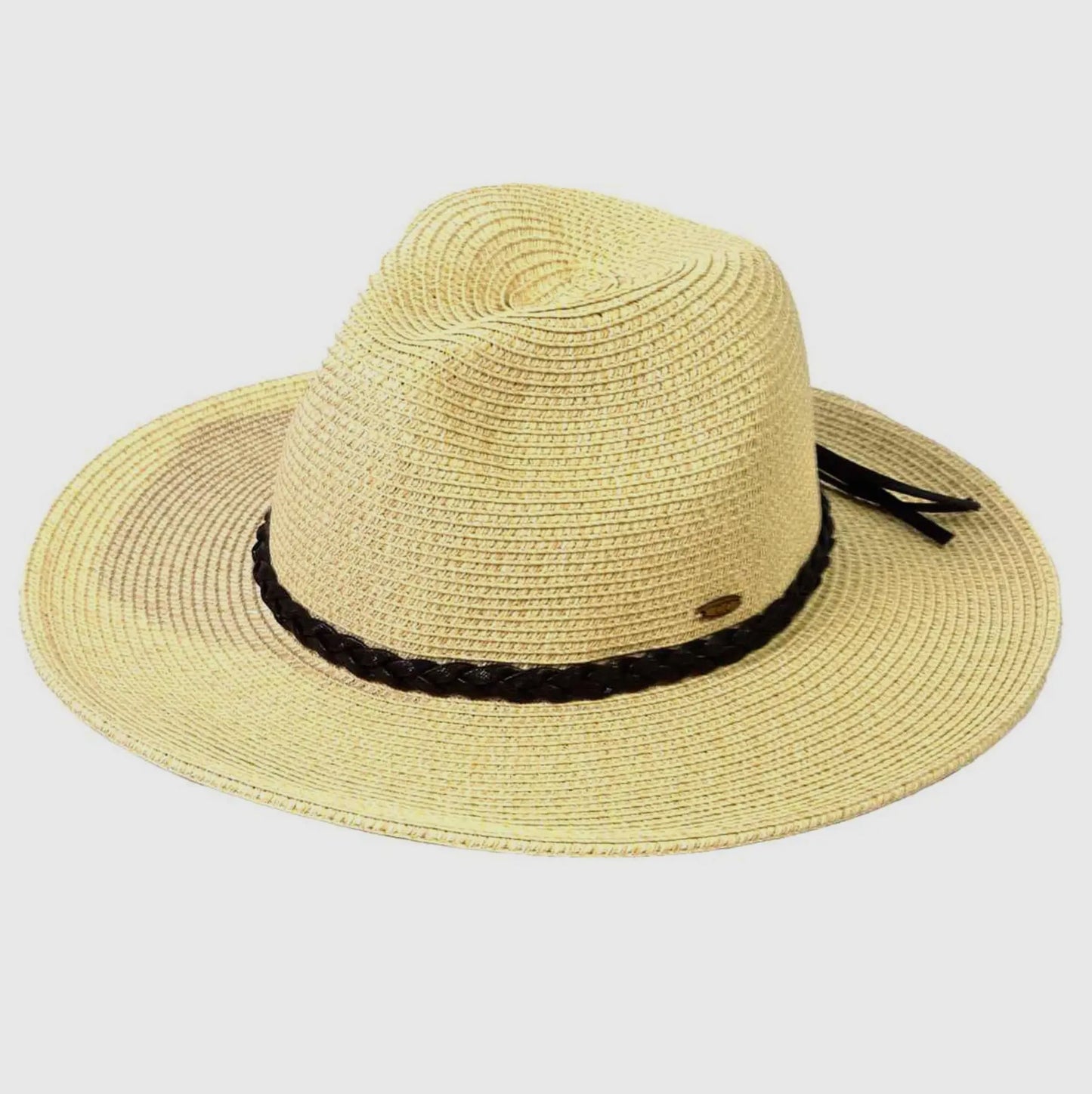 Panama Hat with Corded Detail