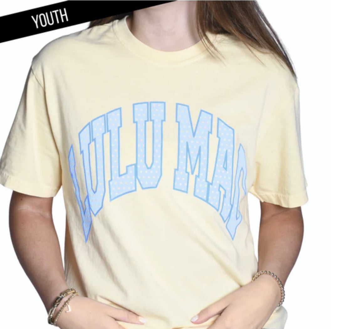 Youth Lulu Mac Butter Comfort Color Tee