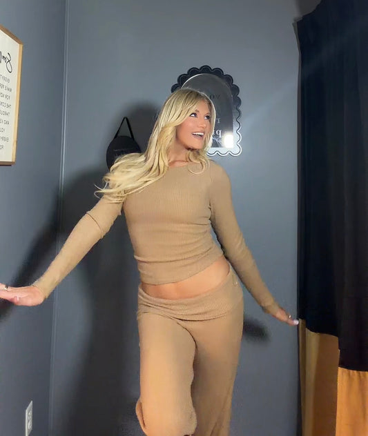 The Cozy Chic Ribbed Set