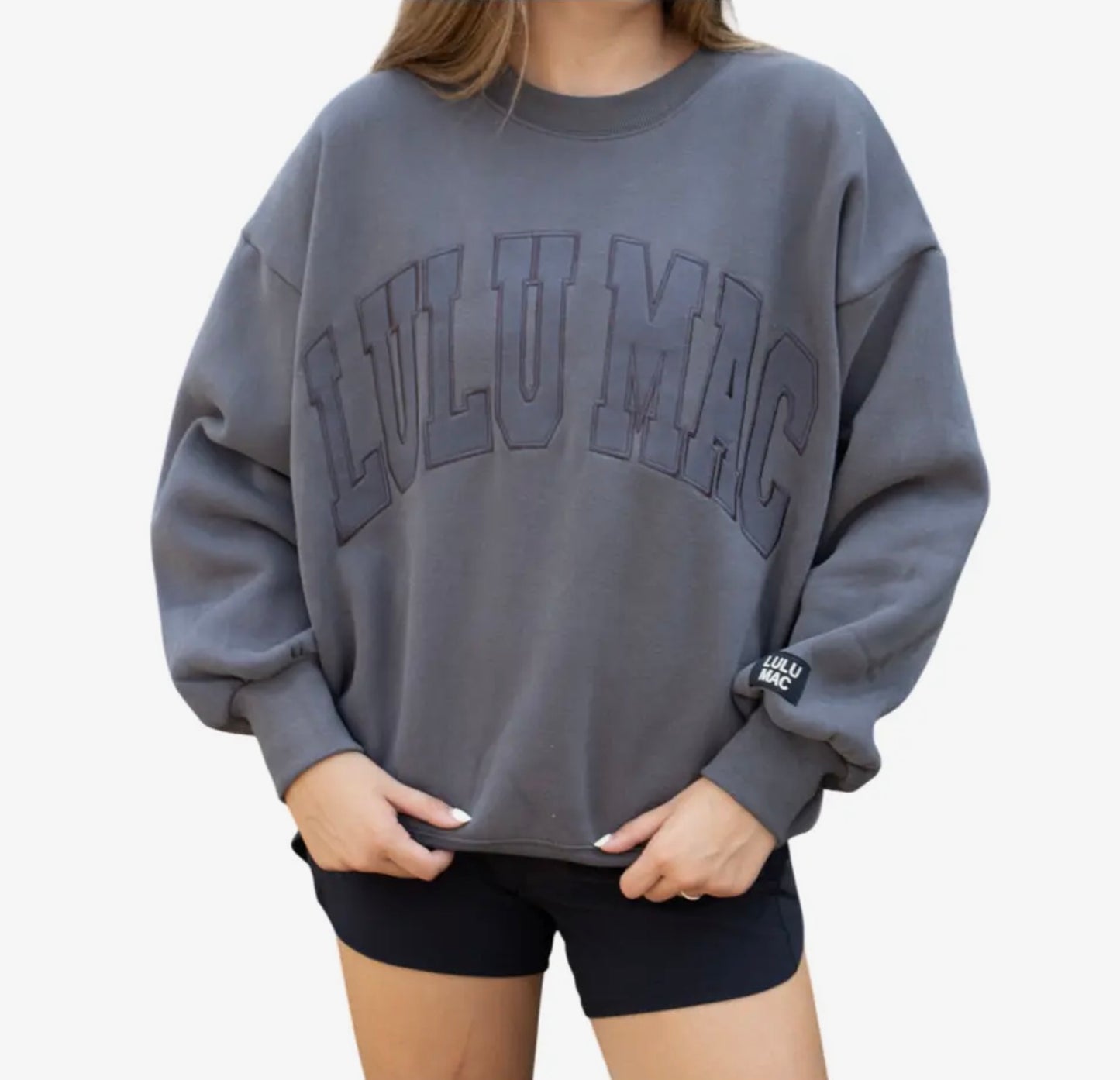Lulu Mac Dark Grey Sweater