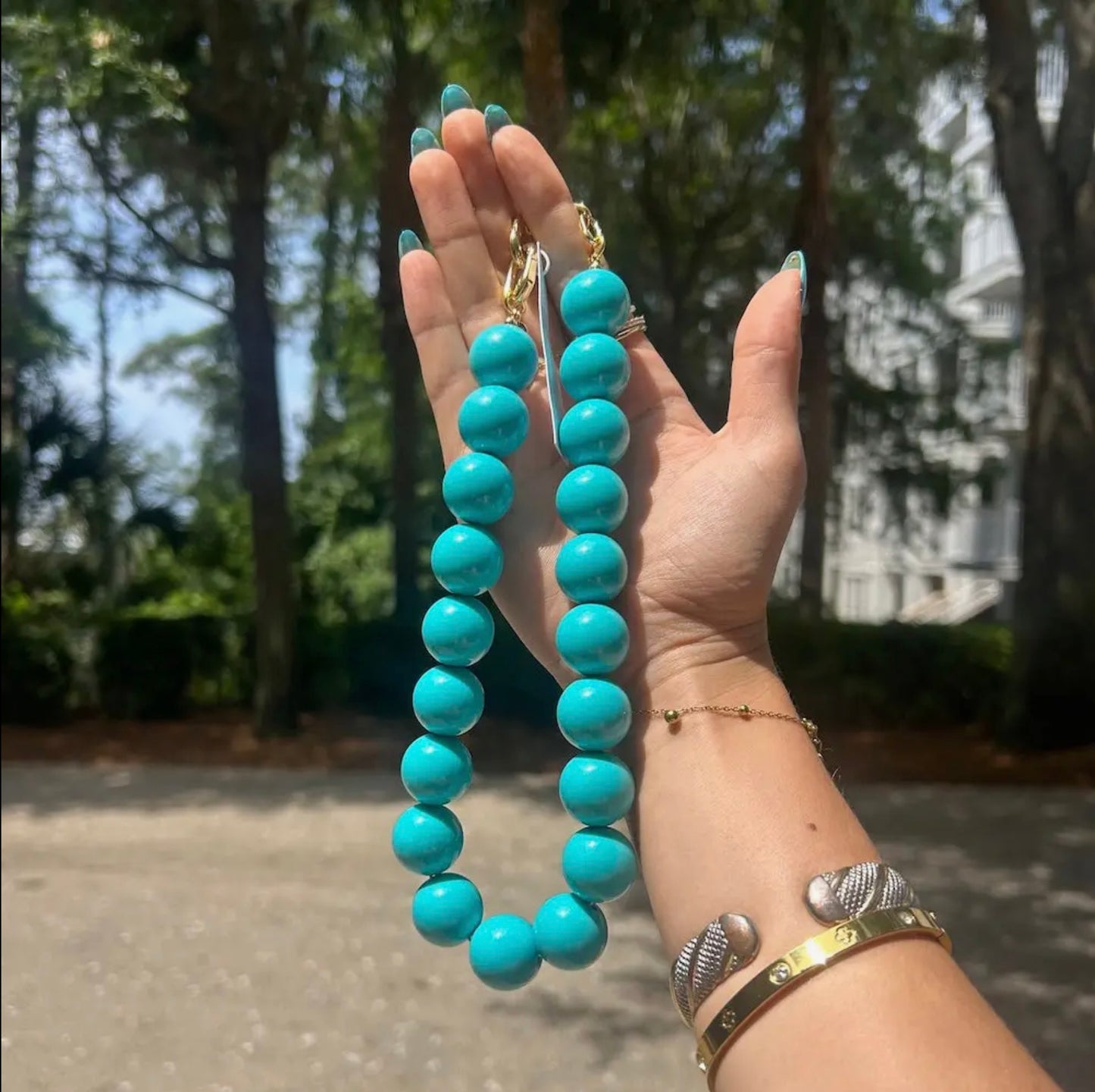 Cowboy Take Me Away Bead Necklace