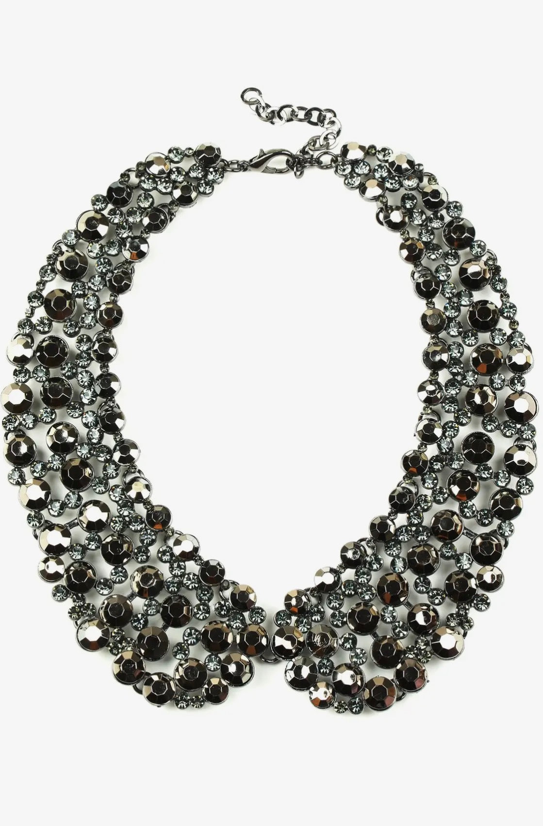 Diana Black Collar Necklace