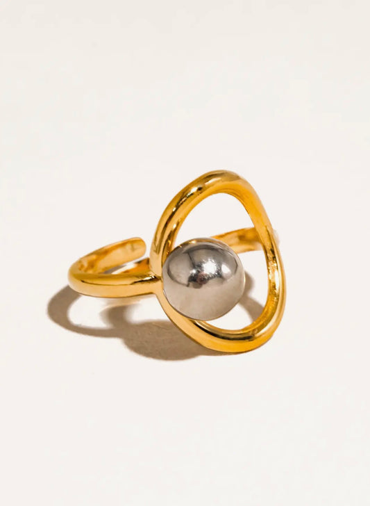 Sibylle 18K Two Tone Ring