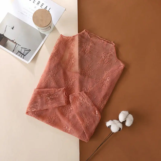 Mesh Floral Layering Top image 1