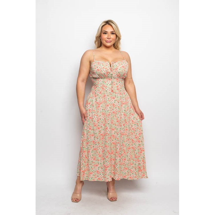 🌸 Bloom With Grace Midi Dress