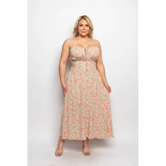 🌸 Bloom With Grace Midi Dress
