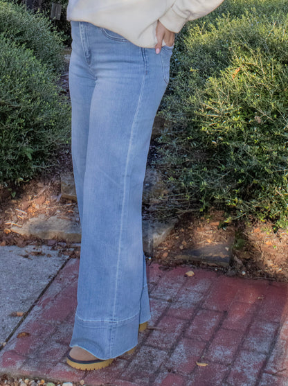 Vervet High Rise Wide Leg Jeans image 0