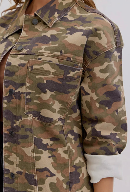 Camo Oversized Jacket