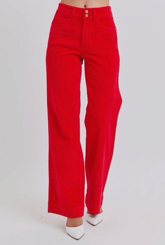 Judy Blue High Waisted Corduroy Trouser