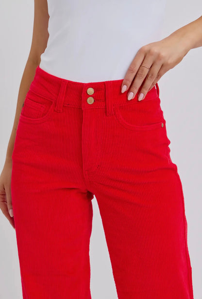 Judy Blue High Waisted Corduroy Trouser