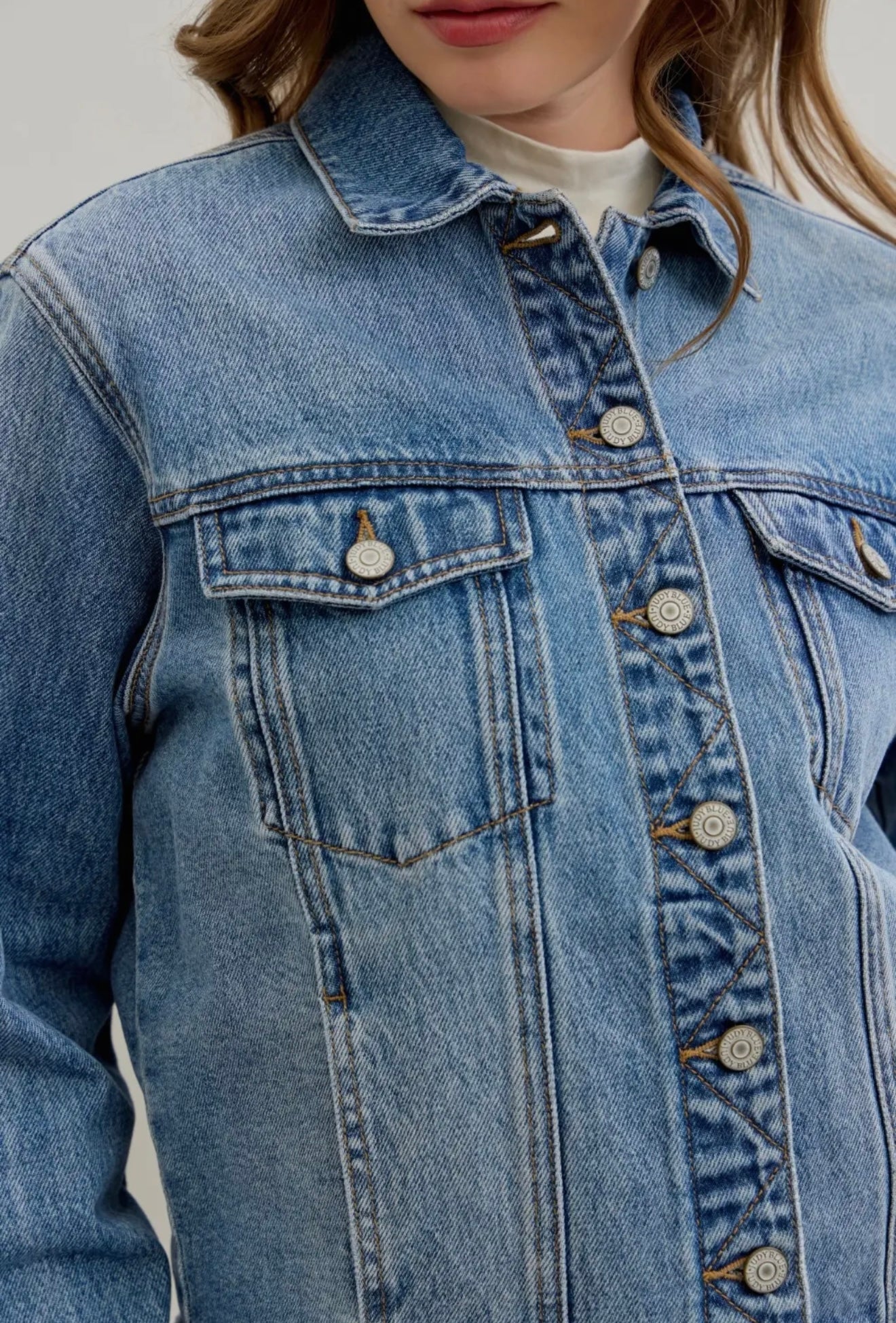 Judy Blue Bf Jacket Rigid Magic