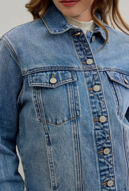 Judy Blue Bf Jacket Rigid Magic