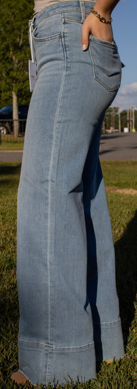 Vervet High Rise Wide Leg Jeans image 1