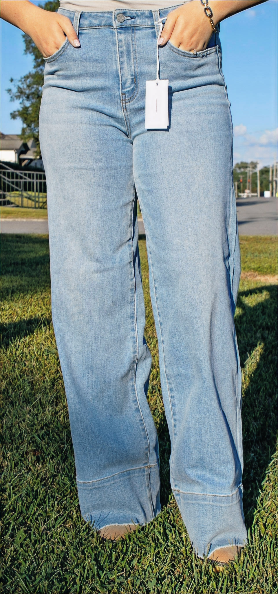 Vervet High Rise Wide Leg Jeans image 2