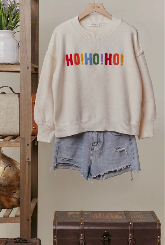 Ho Ho Ho Christmas Sweater