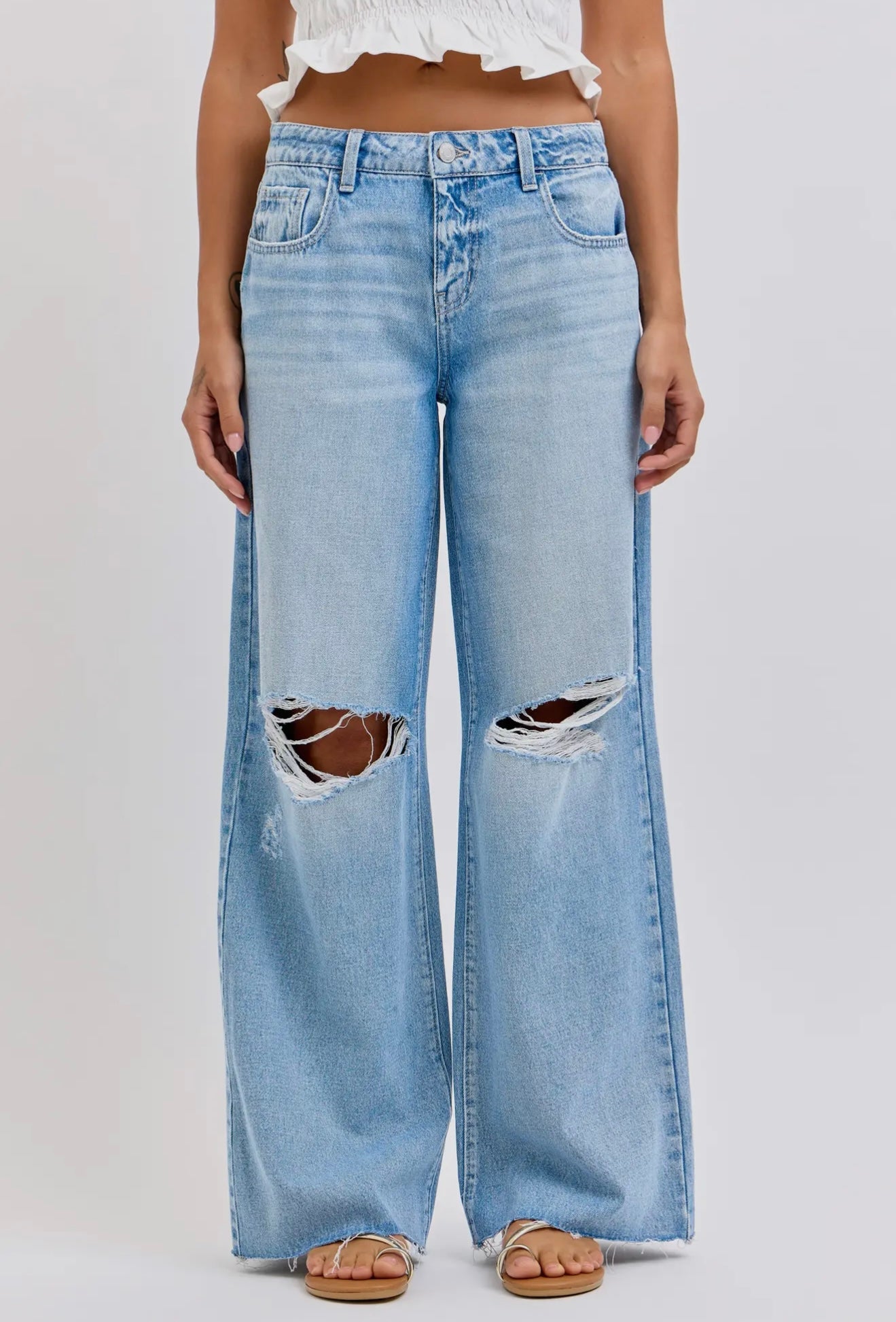 CELLO Low Rise Wide Leg