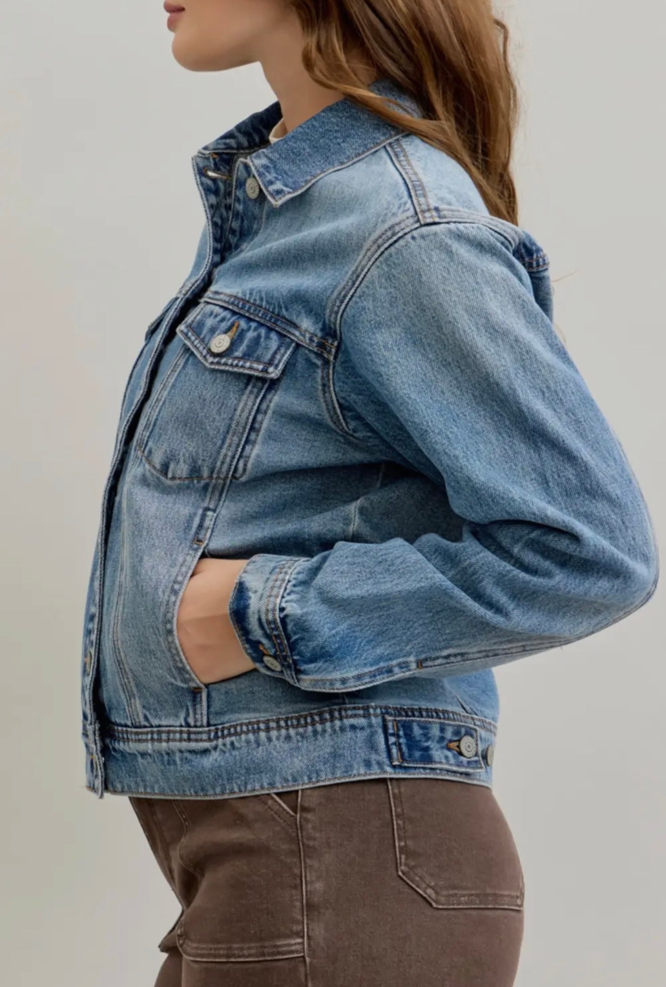 Judy Blue Bf Jacket Rigid Magic