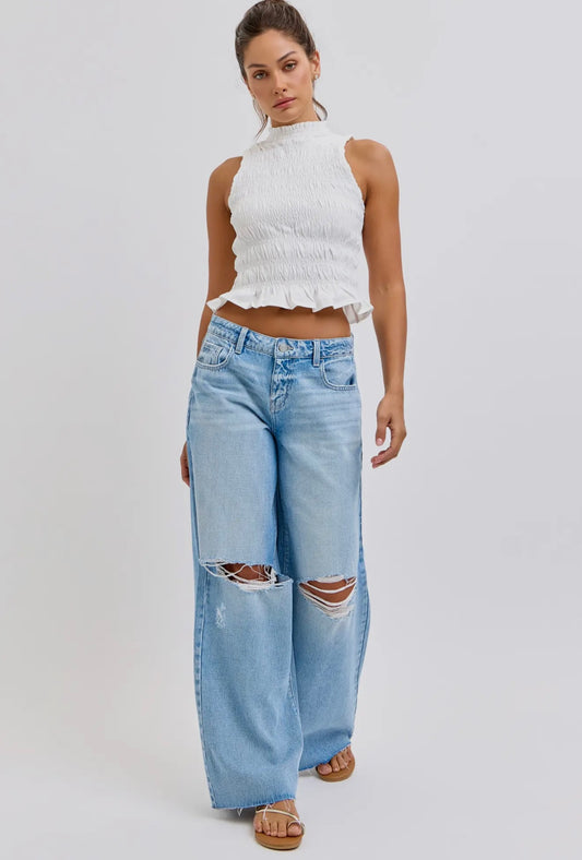 CELLO Low Rise Wide Leg