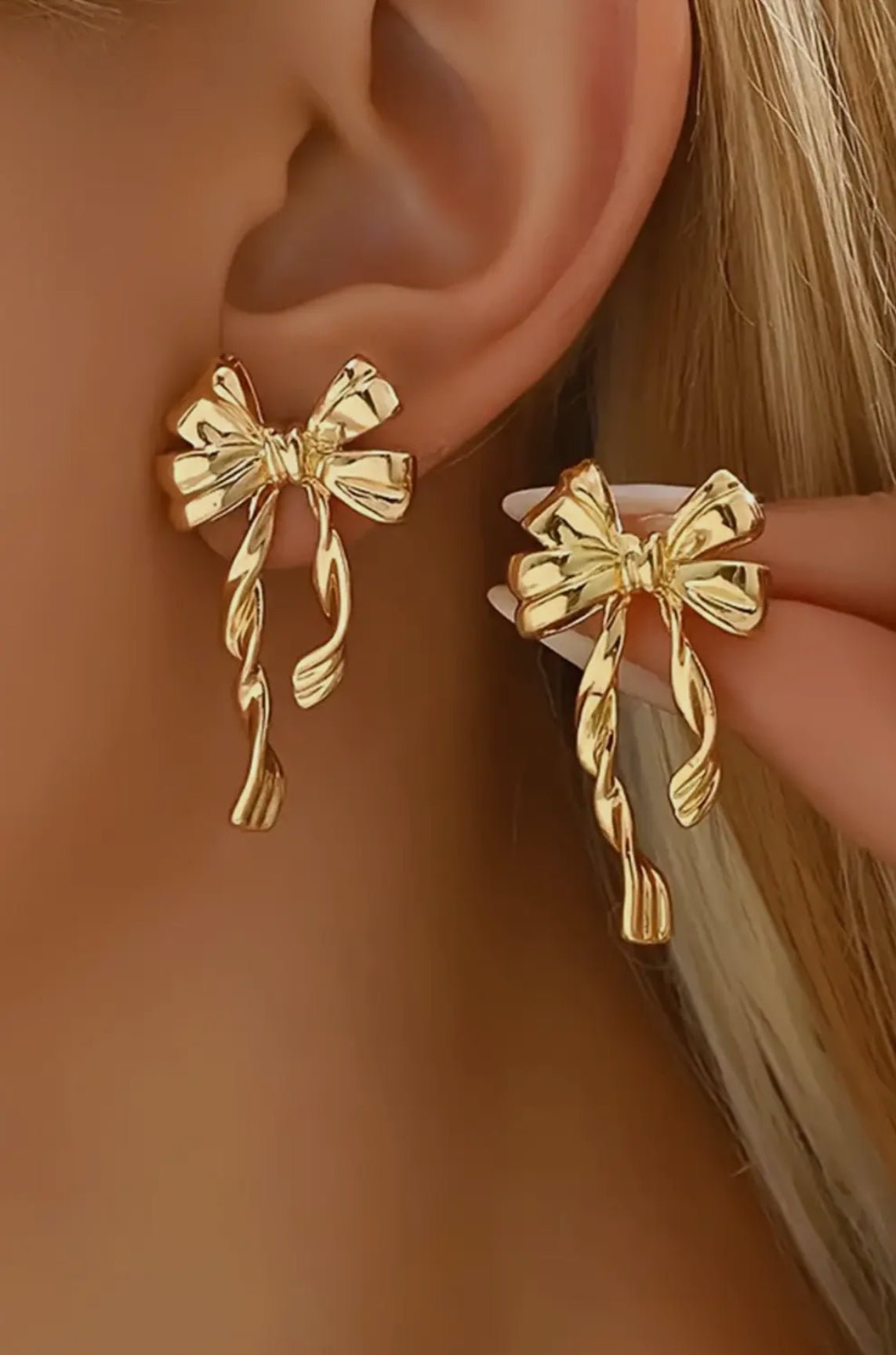 A Little Bow Magic Earrings