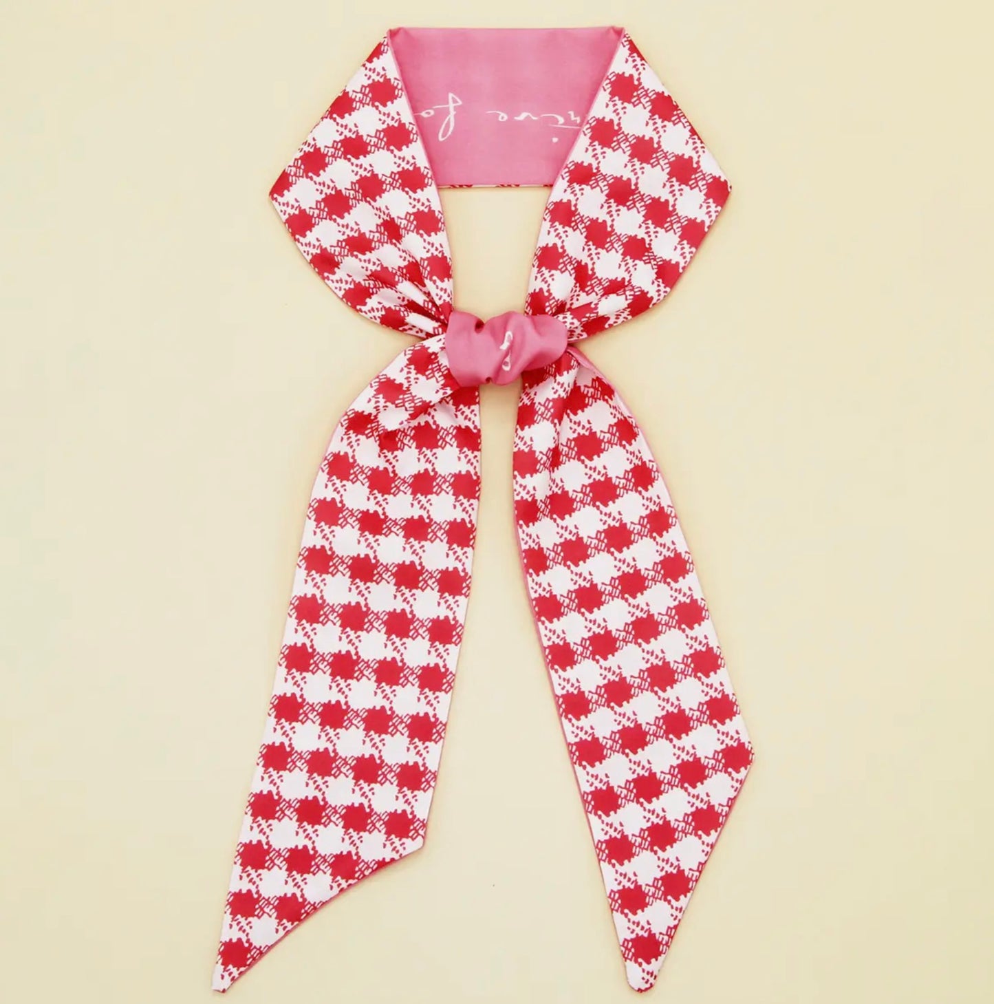 Hair Bow/Bag Bow Red
