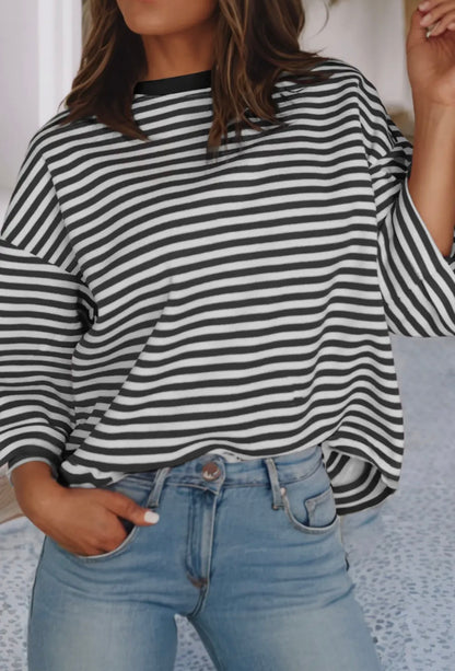 The Back-Tied Stripe Top