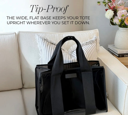 Case-Mate Midnight Black Jelly Tote Bag