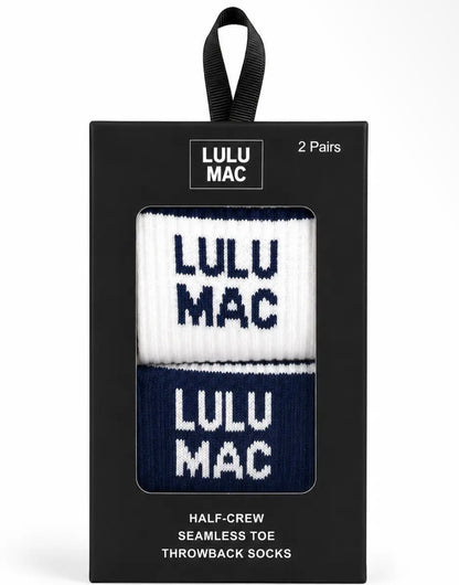Lulu Mac Socks 2 pack