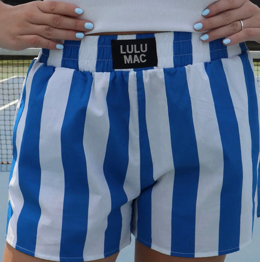 Lulu Mac Royal Stripes Boxer Shorts