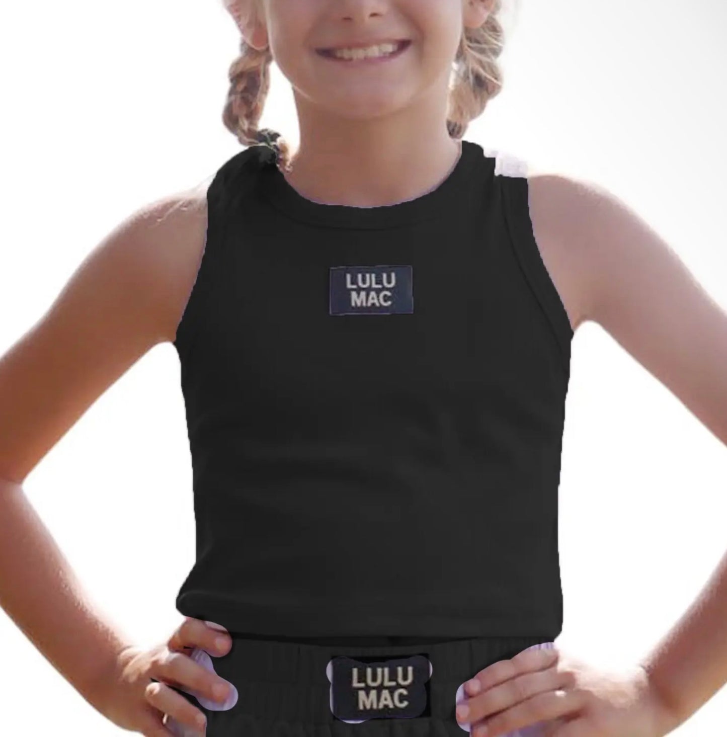 Youth Lulu Mac Tank Black