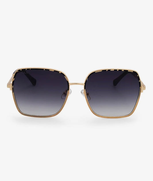 Aspen-Women’s Gray Oversized Sunglasses