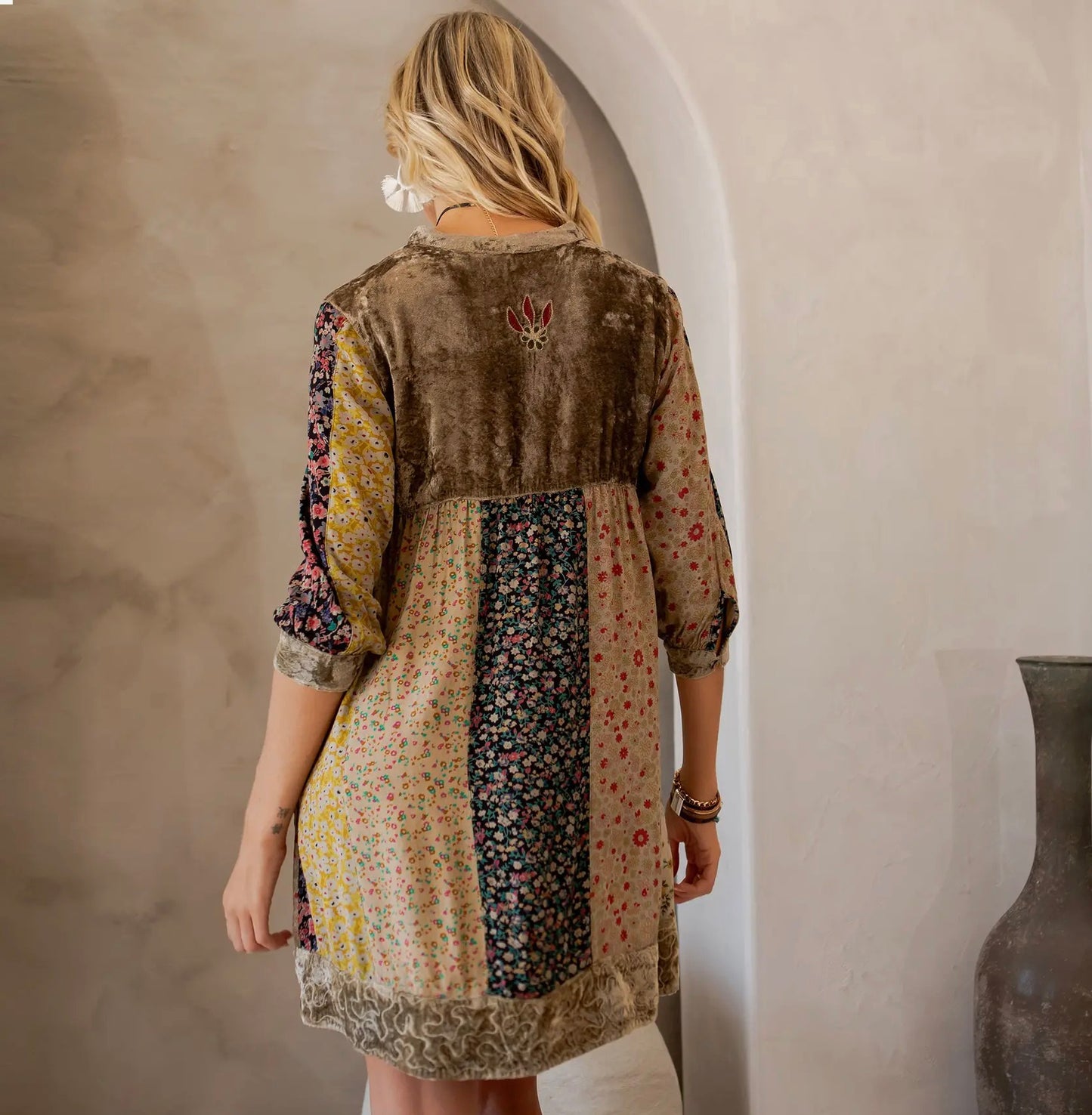 Chic Bohemian Babydoll Dress