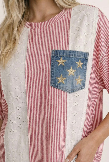 Feminine Americana Tee