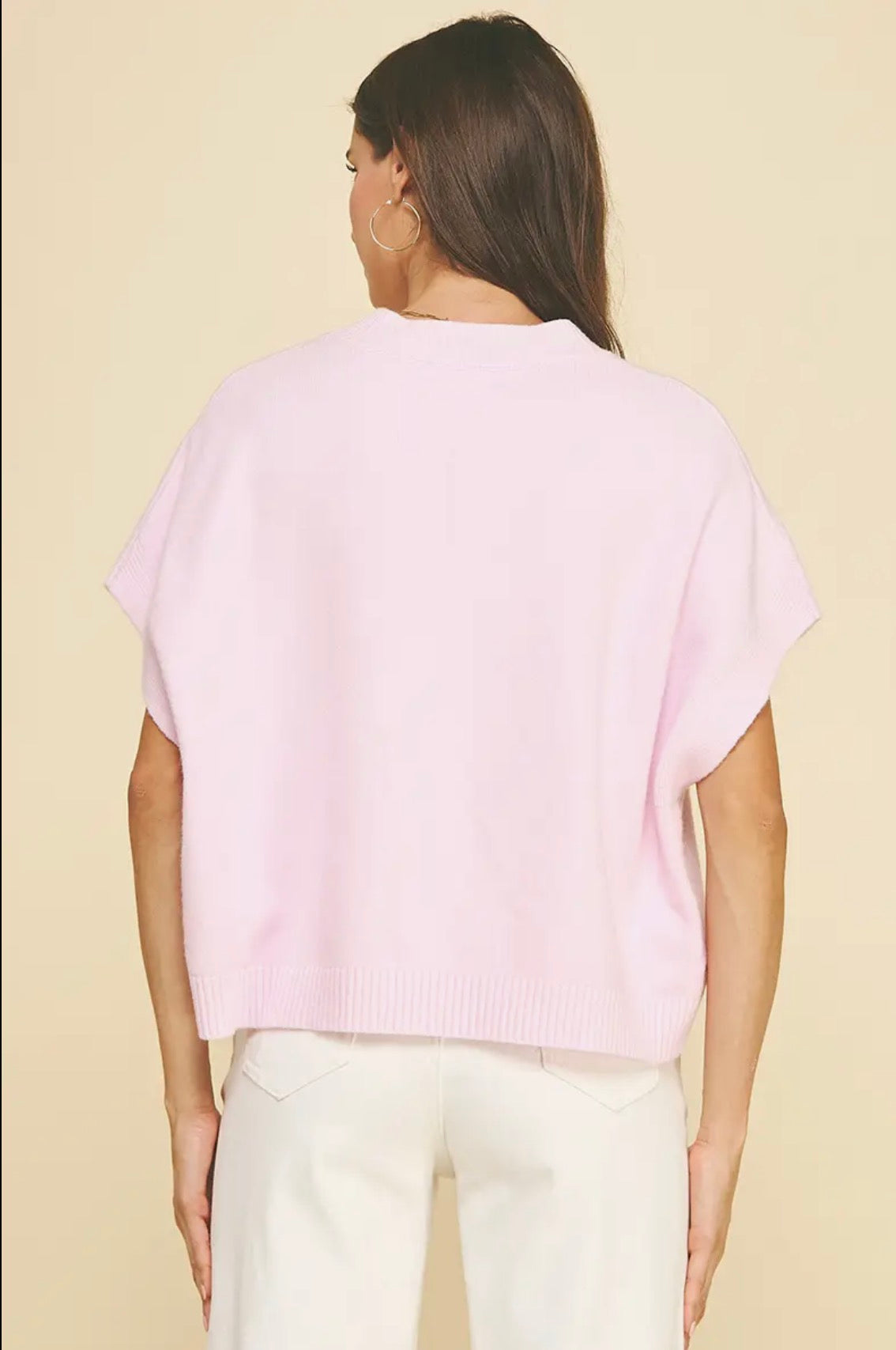 PINCH Pale Pink Box Sweater