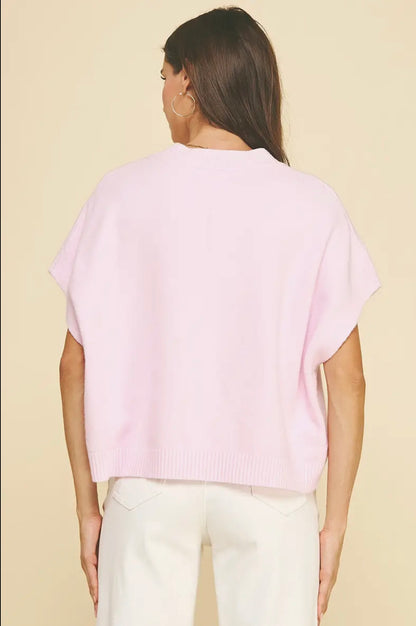 PINCH Pale Pink Box Sweater