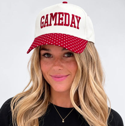 Lulu Mac Gameday Polka Dot Hat