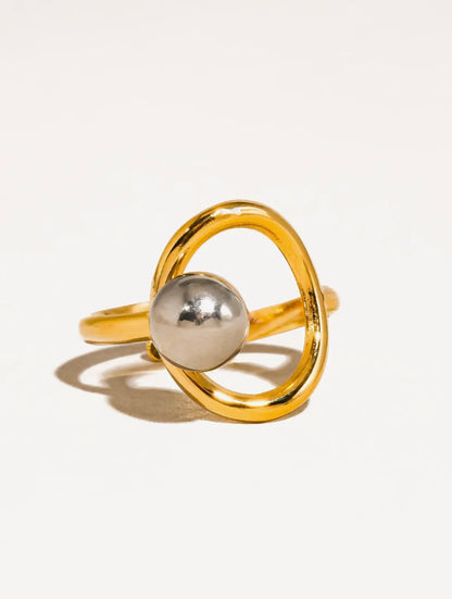 Sibylle 18K Two Tone Ring