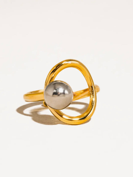 Sibylle 18K Two Tone Ring