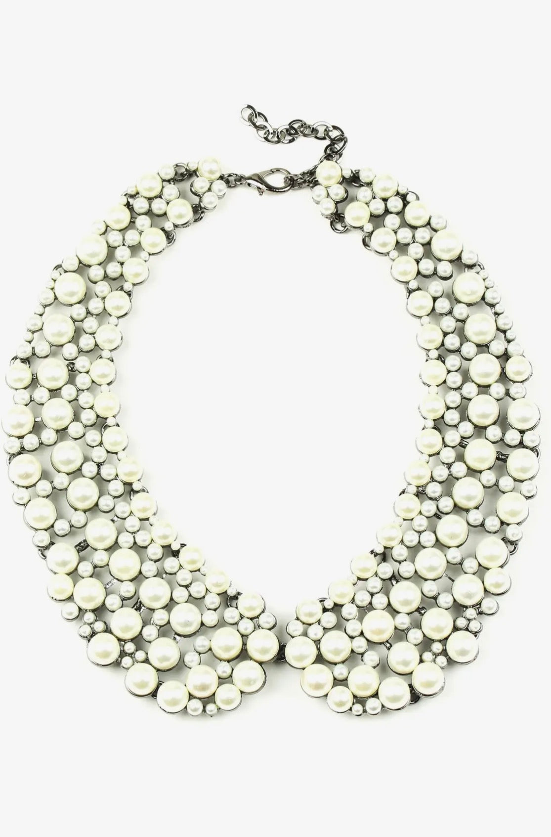 Diana Pearl Collar Necklace