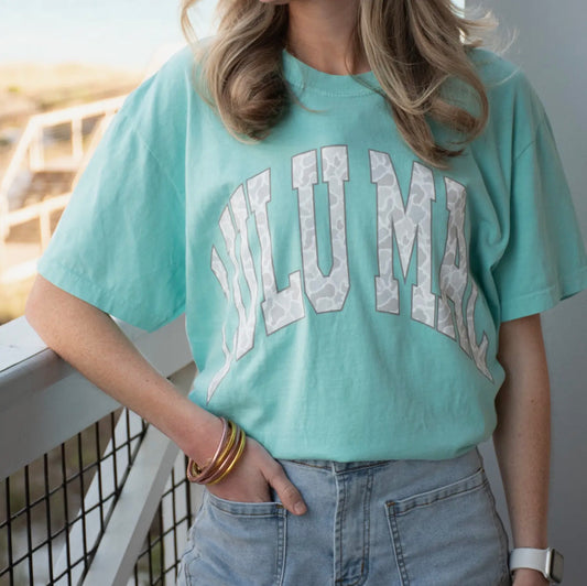 Lulu Mac Chambray With Camo Comfort Tee
