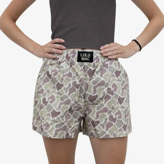 Lulu Mac Camo Boxer Shorts