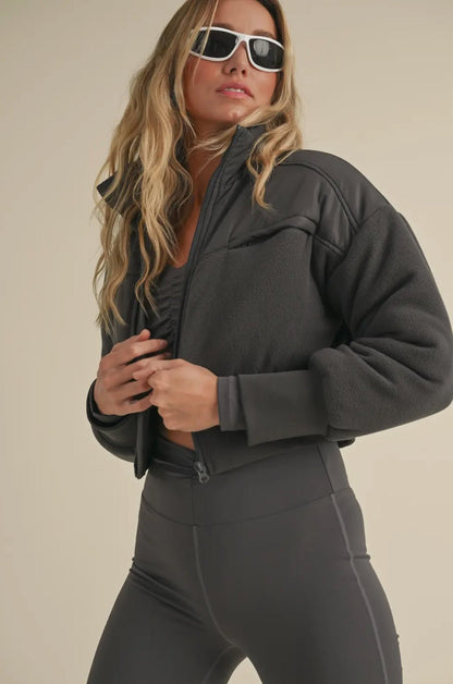 Wrapped in Grace Crop Jacket